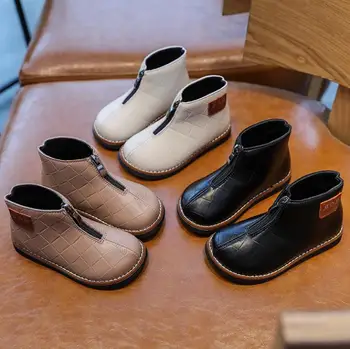 Children's Winter Boots For Girls Martin Boots 2020 New Boots Kids Plush Warm Snow Boots Zipper Girls Leather Shoes Platform Zip
Children's Winter Boots For Girls Martin Boots 2020 New Boots Kids Plush Warm Snow Boots Zipper Girls Leather Shoes Platform Zip