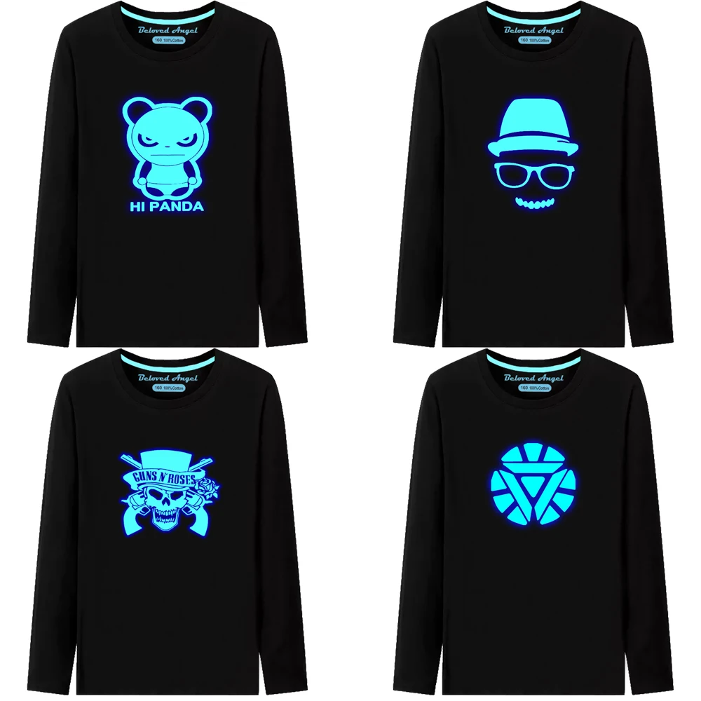 Kids Long Sleeve 3D Cartoon Character Printed Luminous T-Shirt Streetwear For Boys Girls Tops Christmas Children Clothes 3-15T
Kids Long Sleeve 3D Cartoon Character Printed Luminous T-Shirt Streetwear For Boys Girls Tops Christmas Children Clothes 3-15T