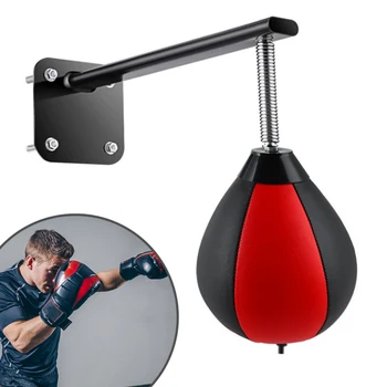 Wall-Mounted Boxing Ball Pressure Relief Ball With Reinforced Spring Speed Ball For Home Office And Gym 
Wall-Mounted Boxing Ball Pressure Relief Ball With Reinforced Spring Speed Ball For Home Office And Gym