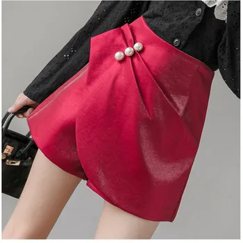 Real shot 2020 irregular shorts summer new high waist wide leg wild casual A word shorts
Real shot 2020 irregular shorts summer new high waist wide leg wild casual A word shorts