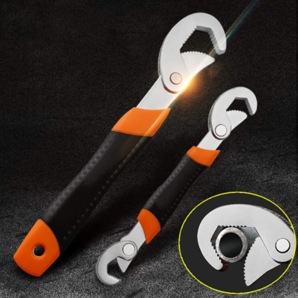 Adjustable Wrench Spanner Universal Multi-FunctIon Tools 3 Teeth Sides With Gloves Portable Torque Ratchet Spanner Hand Tools
Adjustable Wrench Spanner Universal Multi-FunctIon Tools 3 Teeth Sides With Gloves Portable Torque Ratchet Spanner Hand Tools
