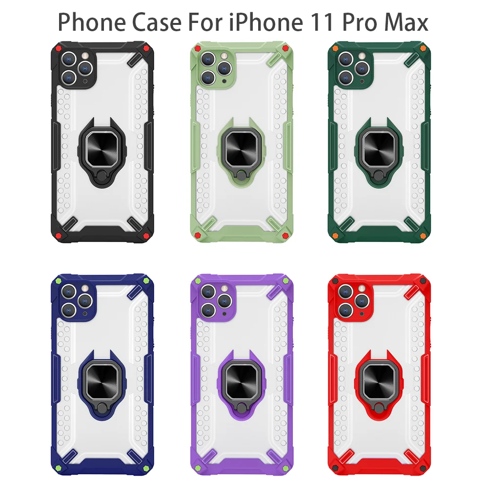 Colorplus Acrylic Shockproof Armor Phone Case Multicolor Matte Protection Shell with Ring for iPhone 6 7 8 Series Back Cover
Colorplus Acrylic Shockproof Armor Phone Case Multicolor Matte Protection Shell with Ring for iPhone 6 7 8 Series Back Cover