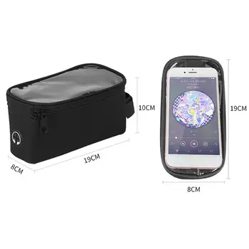 Outdoor Cycling Bicycle Bike Head Tube Handlebar Cell Mobile Phone Bag Case Holder Case Pannier For 5.7in Phones
Outdoor Cycling Bicycle Bike Head Tube Handlebar Cell Mobile Phone Bag Case Holder Case Pannier For 5.7in Phones