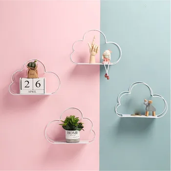 1PC Nordic Style Iron Cloud Shape Wall Hanging Shelf Home Decor Fashion Wall Storage Holder Living Room Decoration Rack Crafts 
1PC Nordic Style Iron Cloud Shape Wall Hanging Shelf Home Decor Fashion Wall Storage Holder Living Room Decoration Rack Crafts