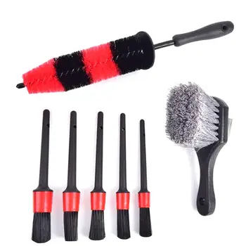 7pcs Wheel Tire Brush Car Detailing Kit Soft Wheel Brush Car Wash Kit Automobile Tire Brush Car Washing Cleaning Accessories
7pcs Wheel Tire Brush Car Detailing Kit Soft Wheel Brush Car Wash Kit Automobile Tire Brush Car Washing Cleaning Accessories