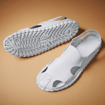 2020 Summer High Quality Sandals Slippers Soft Bottom Men's Sandals Breathable Beach Outdoor Shoes Summer Roman Men Sandals %
2020 Summer High Quality Sandals Slippers Soft Bottom Men's Sandals Breathable Beach Outdoor Shoes Summer Roman Men Sandals %