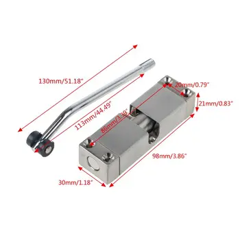 Auto Mounted Spring Door Closer Stainless Steel Adjust Surface Self Closing Door
Auto Mounted Spring Door Closer Stainless Steel Adjust Surface Self Closing Door