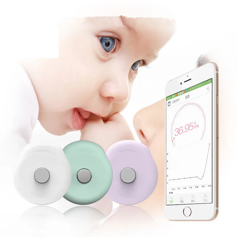 APP Automatic Thermometers Smart Phone Thermometer Body Temperature Baby Temperature Sensor Electronic Bluetooth Thermometer
APP Automatic Thermometers Smart Phone Thermometer Body Temperature Baby Temperature Sensor Electronic Bluetooth Thermometer
