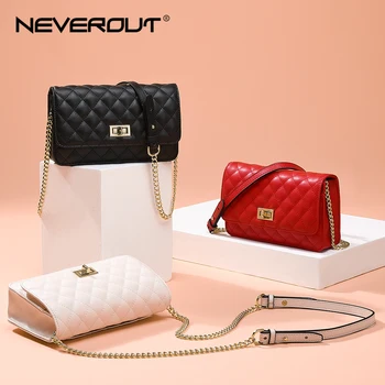 NEVEROUT Ladies Quilted Flap Bag Diamond Lattice Leather Crossbody Bag Handbags Women Bags Messenger Shoulder Sac a Main
NEVEROUT Ladies Quilted Flap Bag Diamond Lattice Leather Crossbody Bag Handbags Women Bags Messenger Shoulder Sac a Main