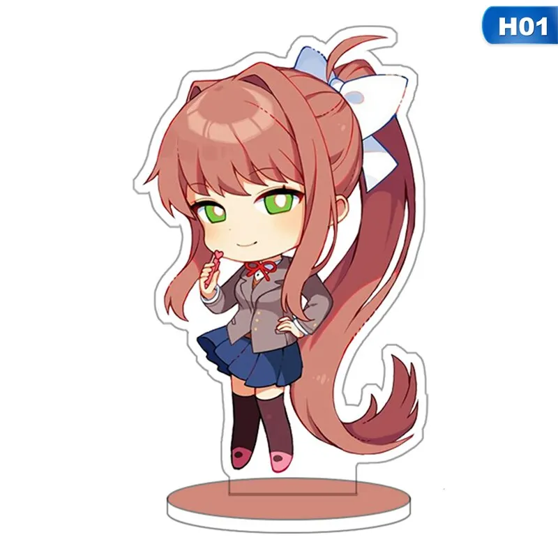 Double Side Keychain Literature Club Kawaii FunToy Figure Keyring Stand Toy Collection Model Plate Decor Gift
Double Side Keychain Literature Club Kawaii FunToy Figure Keyring Stand Toy Collection Model Plate Decor Gift