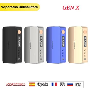 New Original Vaporesso GEN X 220W TC Box MOD & Intelligent Axon Chip & Max 220W Output & 5A Fast Charging System E-cig Vape Mod
New Original Vaporesso GEN X 220W TC Box MOD & Intelligent Axon Chip & Max 220W Output & 5A Fast Charging System E-cig Vape Mod