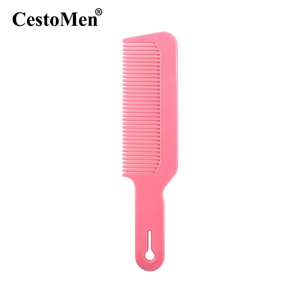 

CestoMen Barber Clipper Comb Barber Flat Top Clipper Combs Hairdressing Hair Cutting Salon Styling Tool For Men Hairdresser