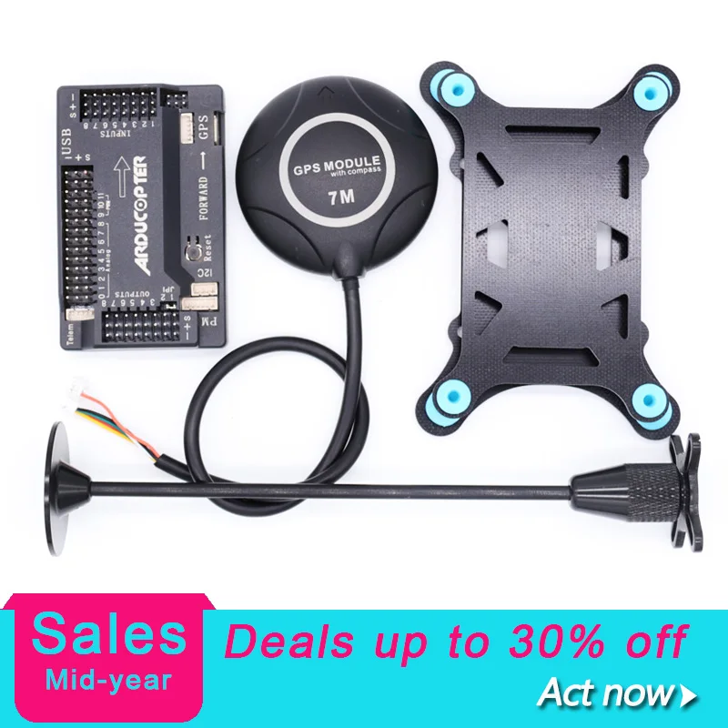 APM2.8 APM 2.8 flight controller Ardupilot +7M GPS built-in compass +gps stand+shock absorber for RC Quadcopter Multicopter
APM2.8 APM 2.8 flight controller Ardupilot +7M GPS built-in compass +gps stand+shock absorber for RC Quadcopter Multicopter