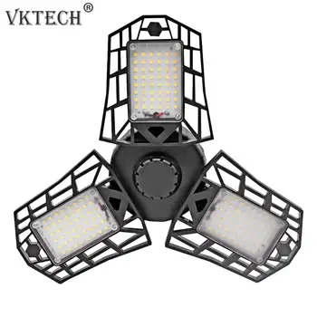 E27 144LED 60W Iron Deformation Folding Light Creative Hanging Lamp High Bay Light Garage Warehouse Lamp 85-265V
E27 144LED 60W Iron Deformation Folding Light Creative Hanging Lamp High Bay Light Garage Warehouse Lamp 85-265V