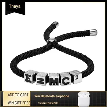 Thaya Couplor Relativity formula Hand Strap Letters Bracelet Plated 18K Gold Bangle For Women lover Fine Fashion Jewelry Gift
Thaya Couplor Relativity formula Hand Strap Letters Bracelet Plated 18K Gold Bangle For Women lover Fine Fashion Jewelry Gift