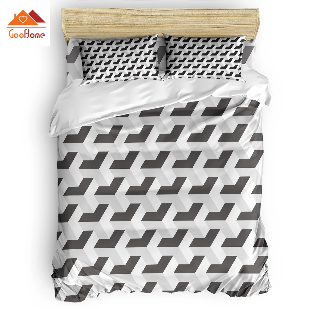 Abstract Solid Geometry Duvet Cover Set Vintage Floral Art Design Collection of 3/4pcs Bedding Set Bed Sheet Pillowcases Cover 
Abstract Solid Geometry Duvet Cover Set Vintage Floral Art Design Collection of 3/4pcs Bedding Set Bed Sheet Pillowcases Cover