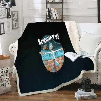 2020 Best Selling Product Thickened Double Lambskin Blanket rick and morty 3D printed sofa flannel blanket
2020 Best Selling Product Thickened Double Lambskin Blanket rick and morty 3D printed sofa flannel blanket