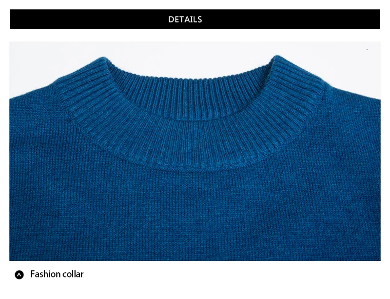warm sweaters o-neck wool sweater men clothing knitted cashmere
