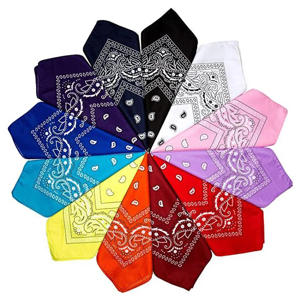 Outdoor Bandana Square Scarf 55cm*55cm Black Red Paisley Headband Printed For Women/men/boys/girls
Outdoor Bandana Square Scarf 55cm*55cm Black Red Paisley Headband Printed For Women/men/boys/girls