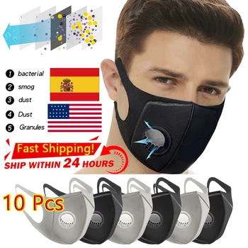 10 Pcs Men Women Anti Dust Mask Anti PM2.5 Pollution Face Mouth Respirator Filter 3D Mouth Cover with Breathable Valve Mask
10 Pcs Men Women Anti Dust Mask Anti PM2.5 Pollution Face Mouth Respirator Filter 3D Mouth Cover with Breathable Valve Mask