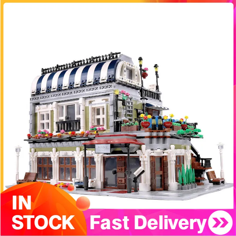 ZHEGAO QL0920 Creator MOC Stree View Series Romantic Restaurant Building Blocks 3577pcs Bricks Toys Sets
ZHEGAO QL0920 Creator MOC Stree View Series Romantic Restaurant Building Blocks 3577pcs Bricks Toys Sets