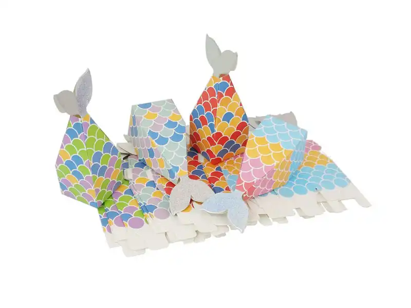 party decorations diy paper box baby shower boy girl little