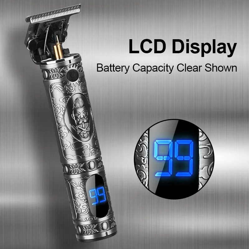 Professional Hair Clippers Barber Haircut Sculpture Cutter Rechargeable Razor Trimmer Adjustable Cordless Edge for Men
Professional Hair Clippers Barber Haircut Sculpture Cutter Rechargeable Razor Trimmer Adjustable Cordless Edge for Men