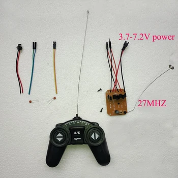 1Set High Power Toy SUV Model Circuit Board 27MHZ Receiver with 4CH Remote Controller Kit 3.7/6/7.2V 15-18meters Control Parts
1Set High Power Toy SUV Model Circuit Board 27MHZ Receiver with 4CH Remote Controller Kit 3.7/6/7.2V 15-18meters Control Parts