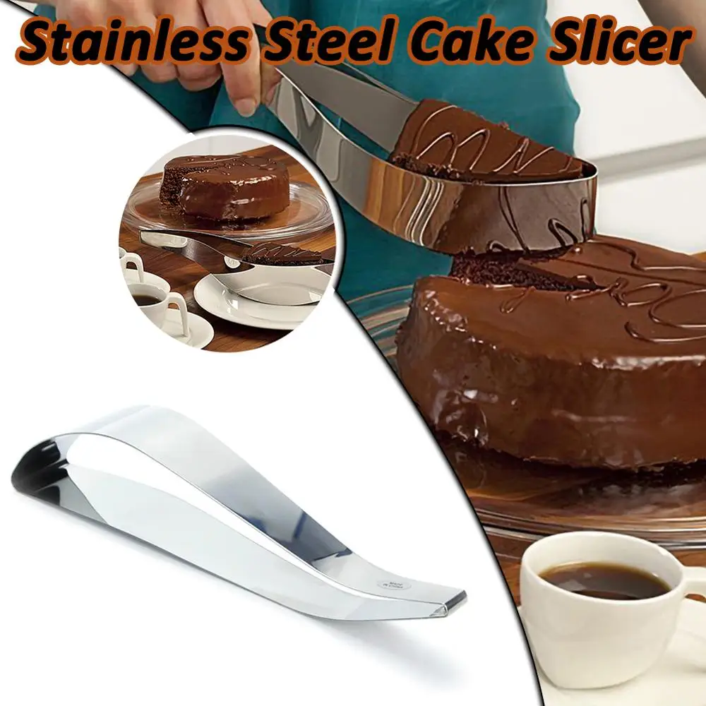 Stainless Steel Perfect Cake Slicer Cutter Cake Divider Cutter Bread And Butter Cake Baking Gadgets Wedding Favor Gift 40FP
Stainless Steel Perfect Cake Slicer Cutter Cake Divider Cutter Bread And Butter Cake Baking Gadgets Wedding Favor Gift 40FP