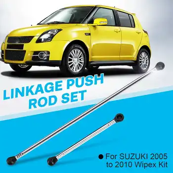2Pcs/Set Windshield Wiper Motor Linkage Push Rod Kit For Suzuki Swift 2005-2010 Models Car Windshield Washer Auto Accessories
2Pcs/Set Windshield Wiper Motor Linkage Push Rod Kit For Suzuki Swift 2005-2010 Models Car Windshield Washer Auto Accessories