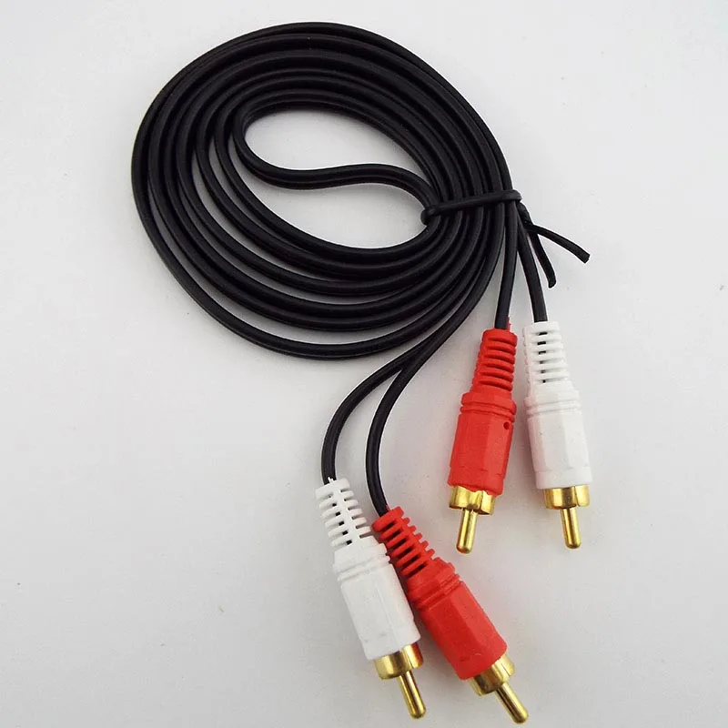 Удлинитель с 2 RCA штекерами на 2RCA штекером кабель-удлинитель двойным аудио