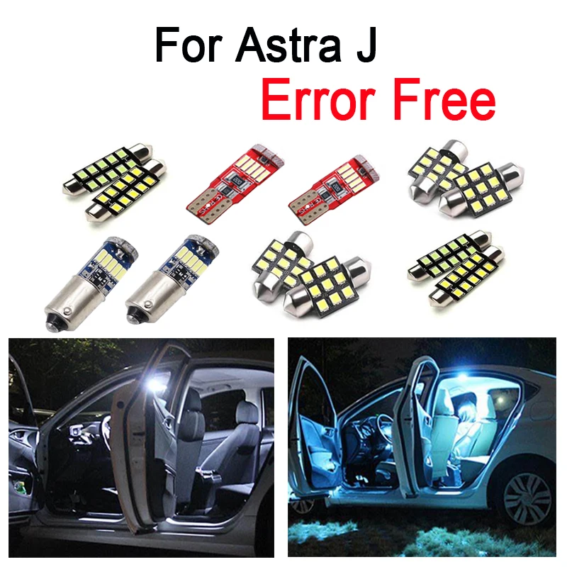 9pcs LED bulb Interior reading Light Kit for Opel Accessories for Vauxhall Astra J OPC GTC Sports Tourer Hatchback (2009-2015)
9pcs LED bulb Interior reading Light Kit for Opel Accessories for Vauxhall Astra J OPC GTC Sports Tourer Hatchback (2009-2015)