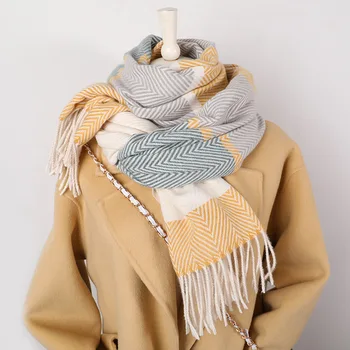 2020 New Striped Printed Women Winter Scarf Pashmina Hijab Shawls Wraps Warm Cashmere Scarves Blanket Tassel Female Stoles
2020 New Striped Printed Women Winter Scarf Pashmina Hijab Shawls Wraps Warm Cashmere Scarves Blanket Tassel Female Stoles
