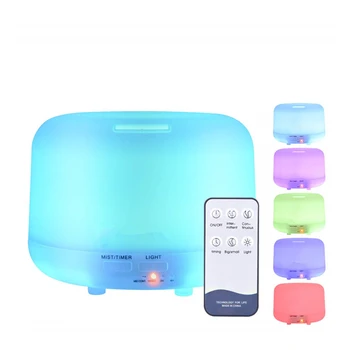 Essential oil Aroma diffuser Ultrasonic Air 500ML With 7 Color Lights Electric Aromatherapy Essential Oil With Remote Control
Essential oil Aroma diffuser Ultrasonic Air 500ML With 7 Color Lights Electric Aromatherapy Essential Oil With Remote Control