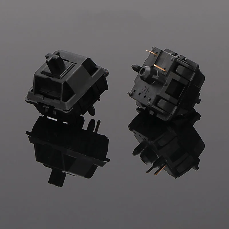 JWK Black Axis C Black Switch V1 For Mechanical Keyboard Customize Linear Axis 5 Pins POM Gold-plated Spring For Game Office
JWK Black Axis C Black Switch V1 For Mechanical Keyboard Customize Linear Axis 5 Pins POM Gold-plated Spring For Game Office