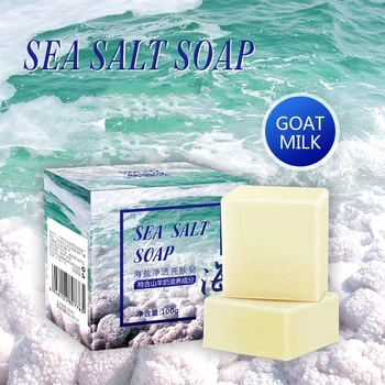 Sea Salt Handmade Soap Lasting Moisturizing Oil-control Anti-mite Firming Skin Cleaning Skin Facial Cleansing Soap
Sea Salt Handmade Soap Lasting Moisturizing Oil-control Anti-mite Firming Skin Cleaning Skin Facial Cleansing Soap