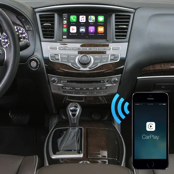 WIFI Apple iphone carplay add-on box for Infiniti Q50 Q60 Q50L QX50 Nissan Patrol screen retrofit android auto interface adapter 
WIFI Apple iphone carplay add-on box for Infiniti Q50 Q60 Q50L QX50 Nissan Patrol screen retrofit android auto interface adapter
