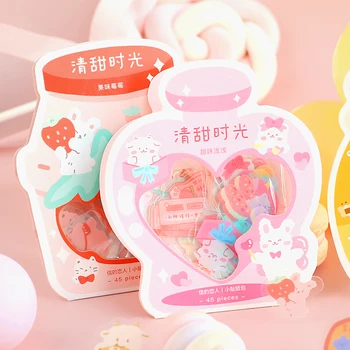 VanYi 45Pcs/lot Cute Soft Candy Kawaii Stickers Aesthetics Scrapbooking Planner Bullet Journal Flakes Stationery Art supplies
VanYi 45Pcs/lot Cute Soft Candy Kawaii Stickers Aesthetics Scrapbooking Planner Bullet Journal Flakes Stationery Art supplies