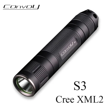 Convoy S3 Cree XML2 LED Flashlight EDC Torch lintern LED Bicycle Light Self Defense Camping Hiking Lamp Police Work Light
Convoy S3 Cree XML2 LED Flashlight EDC Torch lintern LED Bicycle Light Self Defense Camping Hiking Lamp Police Work Light