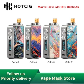 Hot Sale NEW Hotcig Marvel 40W AIO Vape Kit with 1200mAh Built-in Battery 2ml Capacity E-cigarette Kit Vs Drag 2 / GEN Nano Kit
Hot Sale NEW Hotcig Marvel 40W AIO Vape Kit with 1200mAh Built-in Battery 2ml Capacity E-cigarette Kit Vs Drag 2 / GEN Nano Kit