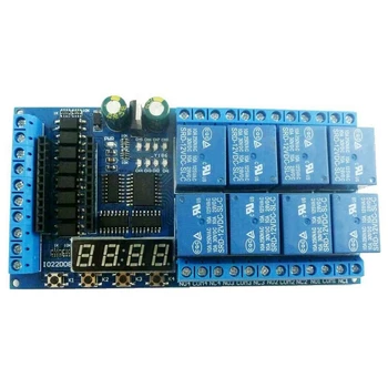 DC 12V 8 Channel Pro Mini PLC Relay Board Relay Shield Module for Arduino Delay Timer Switch for Arduino
DC 12V 8 Channel Pro Mini PLC Relay Board Relay Shield Module for Arduino Delay Timer Switch for Arduino