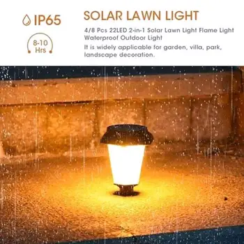 Flame Lights Lawn Pathways Lights Lighting Lamp Durable Eco-Friendly Solar Power 1PCS/4PCS Hexagon Path Light Garden IP65
Flame Lights Lawn Pathways Lights Lighting Lamp Durable Eco-Friendly Solar Power 1PCS/4PCS Hexagon Path Light Garden IP65