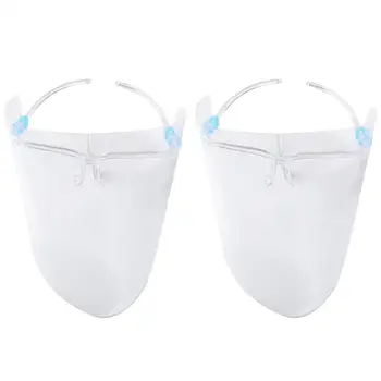 2pcs Face Protective Masks Outdoor Face Guard Spittle Prevention Baffle Anti-splash Face Shield
2pcs Face Protective Masks Outdoor Face Guard Spittle Prevention Baffle Anti-splash Face Shield