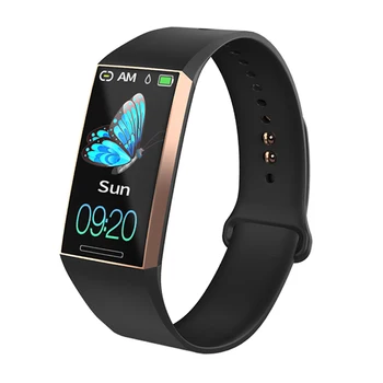 S18 Smart Bracelet 1.14" Screen Heart Rate Monitor Blood Pressure Waterproof Sports Fitness ActivityTracker Pedometer Smart Band
S18 Smart Bracelet 1.14" Screen Heart Rate Monitor Blood Pressure Waterproof Sports Fitness ActivityTracker Pedometer Smart Band