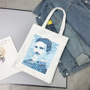 Nikola Tesla Serbian American Inventor Physics New Arrives Art Canvas Bag Totes Simple Print Shopping Bags Girls Life Pacakge
Nikola Tesla Serbian American Inventor Physics New Arrives Art Canvas Bag Totes Simple Print Shopping Bags Girls Life Pacakge