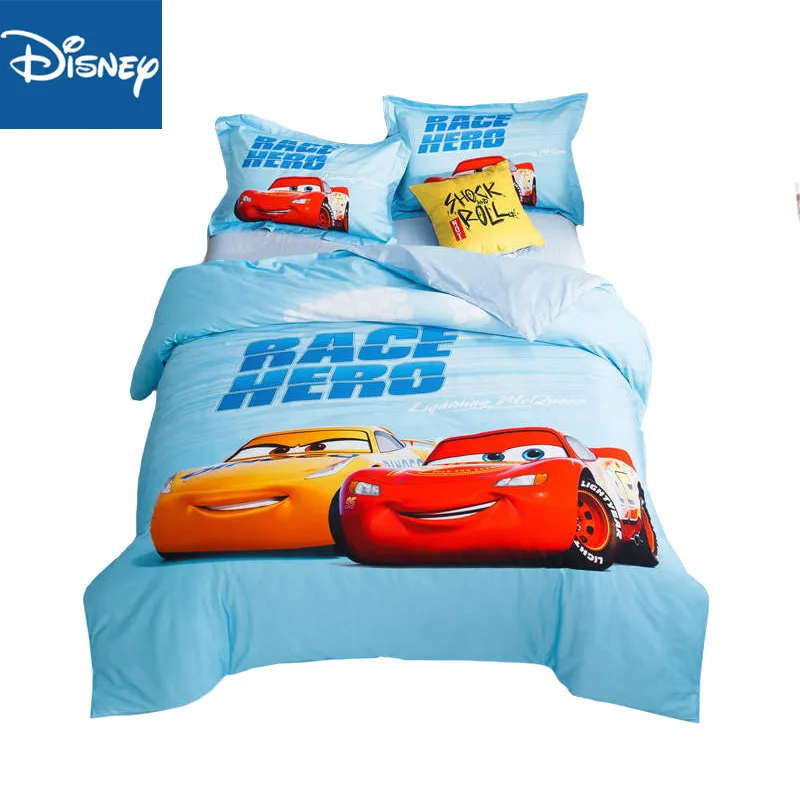 Lightning McQueen Cars bed linens 3d bedding set king size boy's duvet cover 4pcs Child bedroom decor new bedclothes cartoon
Lightning McQueen Cars bed linens 3d bedding set king size boy's duvet cover 4pcs Child bedroom decor new bedclothes cartoon