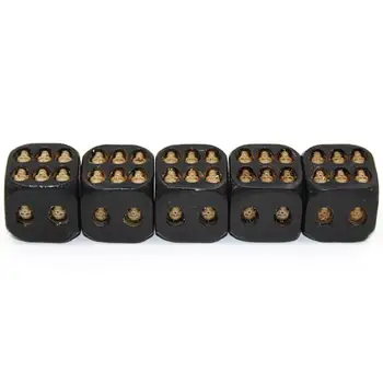 Stimulating 5PCS Black Poker Club Bar Skull Dice Galloping Dominoes Gambling KTV Dice Rolling Party Devil Game
Stimulating 5PCS Black Poker Club Bar Skull Dice Galloping Dominoes Gambling KTV Dice Rolling Party Devil Game