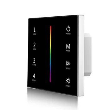 3CH*4A 12-24VDC CV RGB Touch Panel Controller T3-1 LED Low Voltage Load Control RGB Vertical Bar Touch Panel for RGB LED strip
3CH*4A 12-24VDC CV RGB Touch Panel Controller T3-1 LED Low Voltage Load Control RGB Vertical Bar Touch Panel for RGB LED strip