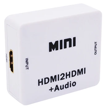 1080P Hdmi Extractor Splitter Hdmi Digital To Analog 3.5Mm Out o Hdmi2Hdmi
1080P Hdmi Extractor Splitter Hdmi Digital To Analog 3.5Mm Out o Hdmi2Hdmi