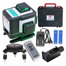 Kaitian 360 Laser Level Green 16 Lines 4D Electronic Automatic Tilt Function Receiver Mode Vertical&Horizontal Nivel Lasers Line
Kaitian 360 Laser Level Green 16 Lines 4D Electronic Automatic Tilt Function Receiver Mode Vertical&Horizontal Nivel Lasers Line